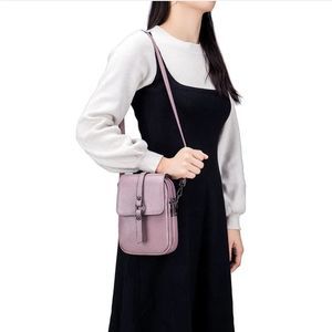 Women Small Crossbody Cell Phone Purse Mini Messenger Shoulder Handbag Wallet